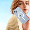 Etui TECH-PROTECT Flexair Hybrid Magsafe do Apple iPhone 15 Przezroczysty Brokat Marka telefonu Apple
