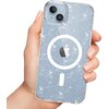 Etui TECH-PROTECT Flexair Hybrid Magsafe do Apple iPhone 15 Przezroczysty Brokat Seria telefonu iPhone