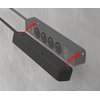 Listwa zasilająca KERG M02524 (5 m) Czarny Długość [m] 5