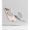 Etui RINGKE Silicone Magnetic MagSafe do Apple iPhone 15 Pro Różowy piasek Miasto Rotterdam