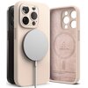 Etui RINGKE Silicone Magnetic MagSafe do Apple iPhone 15 Pro Różowy piasek Seria telefonu iPhone
