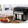 Air Fryer Frytkownica beztłuszczowa ARIETE 4625/00 z podwójnym koszem Funkcje dodatkowe Timer