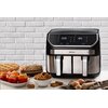 Air Fryer Frytkownica beztłuszczowa ARIETE 4625/00 z podwójnym koszem Funkcje dodatkowe Wskaźnik czasu