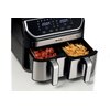 Air Fryer Frytkownica beztłuszczowa ARIETE 4625/00 z podwójnym koszem Funkcje dodatkowe Automatyczne wyłączenie
