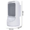 Grzejnik ceramiczny GERMINA GW-0097 Typ Ceramiczny