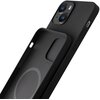 Etui 3MK Hardy Silicone MagCase do Apple iPhone 15 Grafitowy Etui z powerbankiem Nie