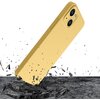 Etui 3MK Hardy Silicone MagCase do Apple iPhone 15 Żółty Etui z powerbankiem Nie