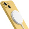 Etui 3MK Hardy Silicone MagCase do Apple iPhone 15 Plus Żółty Typ Etui magnetyczne