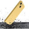 Etui 3MK Hardy Silicone MagCase do Apple iPhone 15 Plus Żółty Etui z powerbankiem Nie