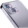 Szkło hartowane na obiektyw 3MK Lens Protection Pro do Apple iPhone 15 Plus Różowy Seria telefonu iPhone