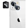 Szkło hartowane na obiektyw 3MK Lens Protection Pro do Apple iPhone 15 Plus Niebieski