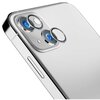 Szkło hartowane na obiektyw 3MK Lens Protection Pro do Apple iPhone 15 Srebrny Seria telefonu iPhone