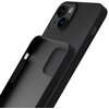 Etui 3MK Silicone Case do Apple iPhone 15 Czarny Materiał Poliwęglan