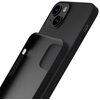 Etui 3MK Silicone Case do Apple iPhone 15 Plus Czarny Materiał Poliwęglan