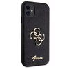 Etui GUESS Glitter Script Big 4G do Apple iPhone 11/Xr Czarny Model telefonu iPhone Xr