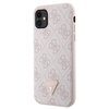 Etui GUESS Crossbody 4G Metal Logo do Apple iPhone 11/Xr Różowy Seria telefonu iPhone