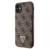 Etui GUESS Crossbody 4G Metal Logo do Apple iPhone 11/Xr Brązowy Seria telefonu iPhone