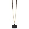 Etui GUESS Crossbody 4G Metal Logo do Apple iPhone 11/Xr Brązowy Dominujący kolor Brązowy