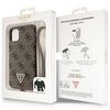 Etui GUESS Crossbody 4G Metal Logo do Apple iPhone 11/Xr Brązowy Marka telefonu Apple