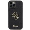 Etui GUESS Glitter Script Big 4G do Apple iPhone 13 Pro Max Czarny Model telefonu iPhone 13 Pro Max