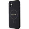 Etui GUESS Saffiano MagSafe do Apple iPhone 11/Xr Czarny Seria telefonu iPhone