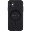 Etui GUESS Saffiano MagSafe do Apple iPhone 11/Xr Czarny Model telefonu iPhone 11