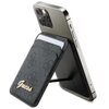 Etui GUESS Wallet Card Slot Stand 4G Classic Logo Czarny Marka telefonu Uniwersalny