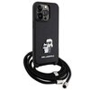 Etui KARL LAGERFELD Crossbody Saffiano Metal do Apple iPhone 13/13 Pro Czarny Model telefonu iPhone 13