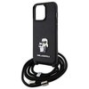 Etui KARL LAGERFELD Crossbody Saffiano Metal do Apple iPhone 13/13 Pro Czarny Kompatybilność Apple iPhone 13