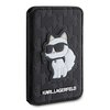 Etui KARL LAGERFELD Wallet Card Slot Stand Saffiano Monogram Czarny Kompatybilność Apple iPhone 12 mini