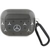 Etui MERCEDES Large Star Pattern do Apple AirPods Pro Czarny
