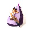Pufa worek GO GIFT Jednorożec Fioletowy XL 130 x 90 cm Materiał Oxford