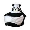 Pufa worek GO GIFT Panda Czarno-biały L 105 x 80 cm