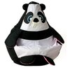 Pufa worek GO GIFT Panda Czarno-biały XL 130 x 90 cm