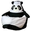 Pufa worek GO GIFT Panda Czarno-biały XL 130 x 90 cm Materiał Oxford