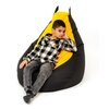 Pufa worek GO GIFT Batman Czarno-żółty XL 130 x 90 cm Rodzaj Pufa-worek