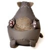 Pufa worek GO GIFT Kotek Brązowy L 105 x 80 cm