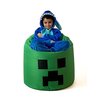 Pufa worek GO GIFT Minecraft Zielony XXL 110 x 90 cm