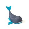 Pufa worek GO GIFT Wieloryb Szaro-niebieski L 110 x 80 cm Rodzaj Pufa-worek