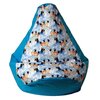 Pufa worek GO GIFT Kraina Lodu Niebieski XL 130 x 90 cm