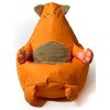 Pufa worek GO GIFT Kotek Pomarańczowy L 105 x 80 cm