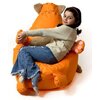 Pufa worek GO GIFT Kotek Pomarańczowy L 105 x 80 cm Rodzaj wypełnienia Granulat styropianowy