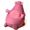 Pufa worek GO GIFT Kotek L Różowy 105 x 80 cm