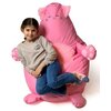 Pufa worek GO GIFT Kotek L Różowy 105 x 80 cm Rodzaj Pufa-worek