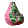 Pufa worek GO GIFT Grusza Flaming Wielokolorowy XL 130 x 90 cm Rodzaj Pufa-worek