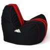 Pufa worek GO GIFT Ferrari XXL Czarno-czerwony 140 x 100 cm Materiał Oxford