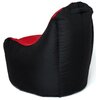 Pufa worek GO GIFT PUFGGFSAK0155 Czarno-czerwony XXL 140x90 cm Rodzaj Pufa-worek