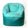Pufa worek GO GIFT Fluffy Miętowy XXL 140 x 90 cm Materiał Oxford