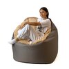 Pufa worek GO GIFT Fluffy Brązowy XXL 140 x 90 cm Rodzaj Pufa-worek