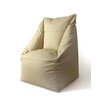 Pufa worek GO GIFT Komfort XXL Kremowy 140 x 90 cm